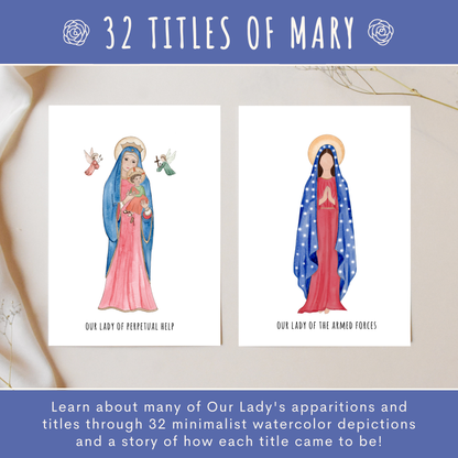 Digital Download - 32 Titles of Mary
