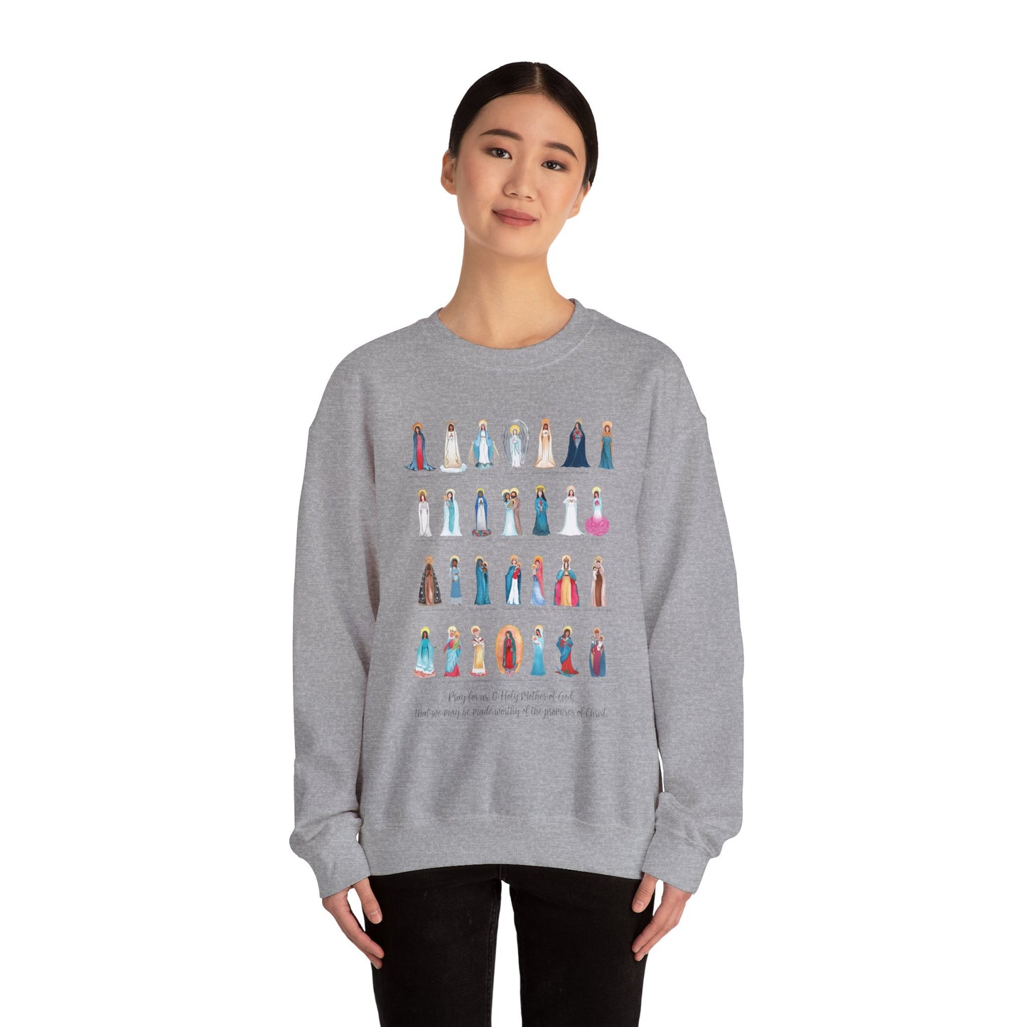 Titles of Mary Crewneck Sweatshirt