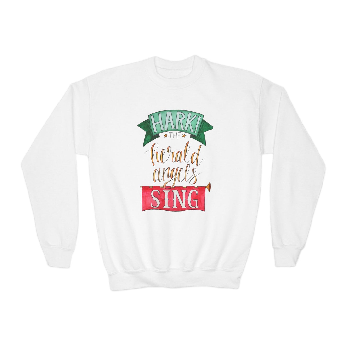 Youth Sweatshirt: Hark the Herald Angels Sing