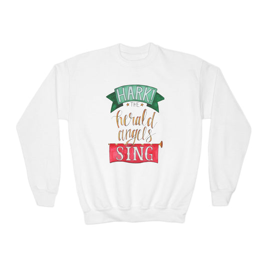 Youth Sweatshirt: Hark the Herald Angels Sing