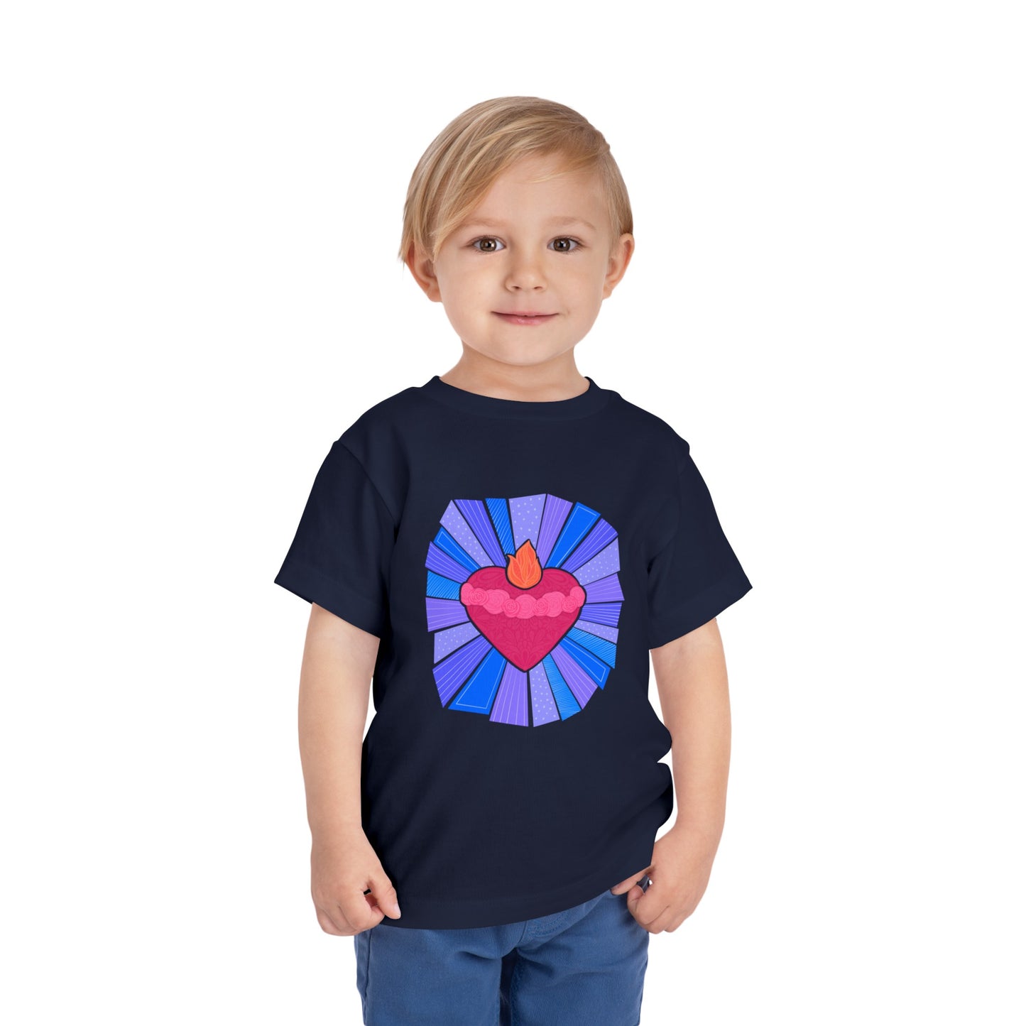 Immaculate Heart of Mary Starburst Toddler Short Sleeve Tee