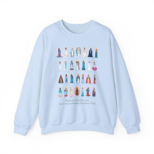 Titles of Mary Crewneck Sweatshirt