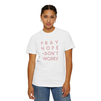 St. Padre Pio Pray Hope and Don't Worry Unisex T-shirt