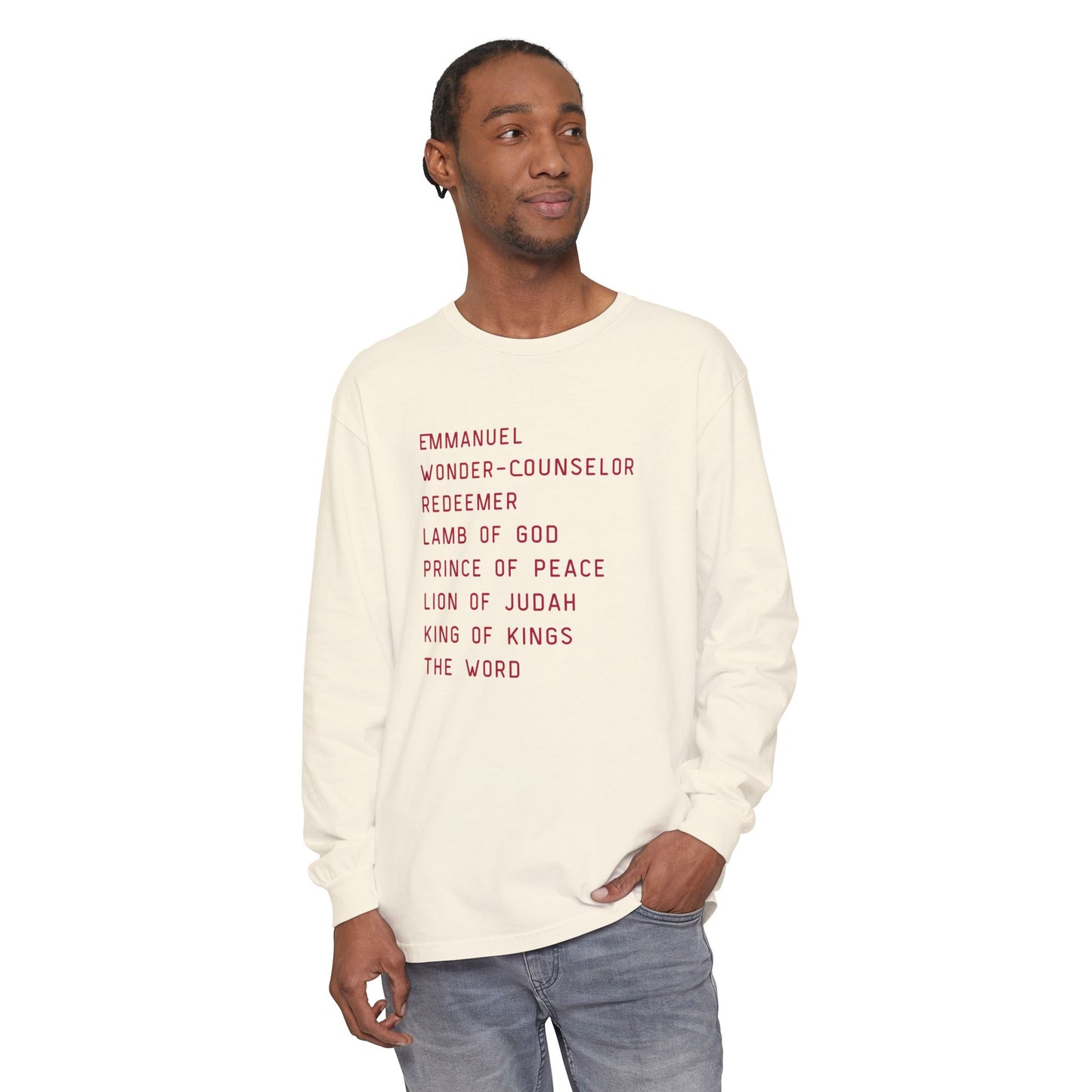 The Most Holy Name of Jesus Long Sleeved Tee