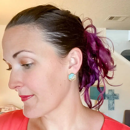 Earrings - Guadalupe Studs