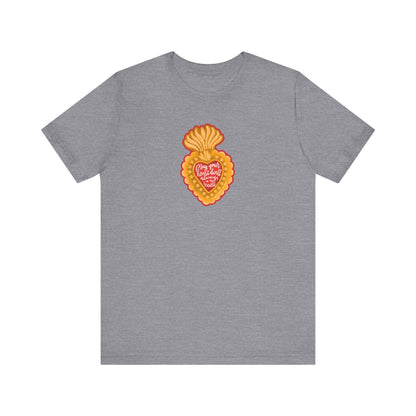 May Your  Heart Dwell Always In My Heart Unisex Jersey Short Sleeve Tee
