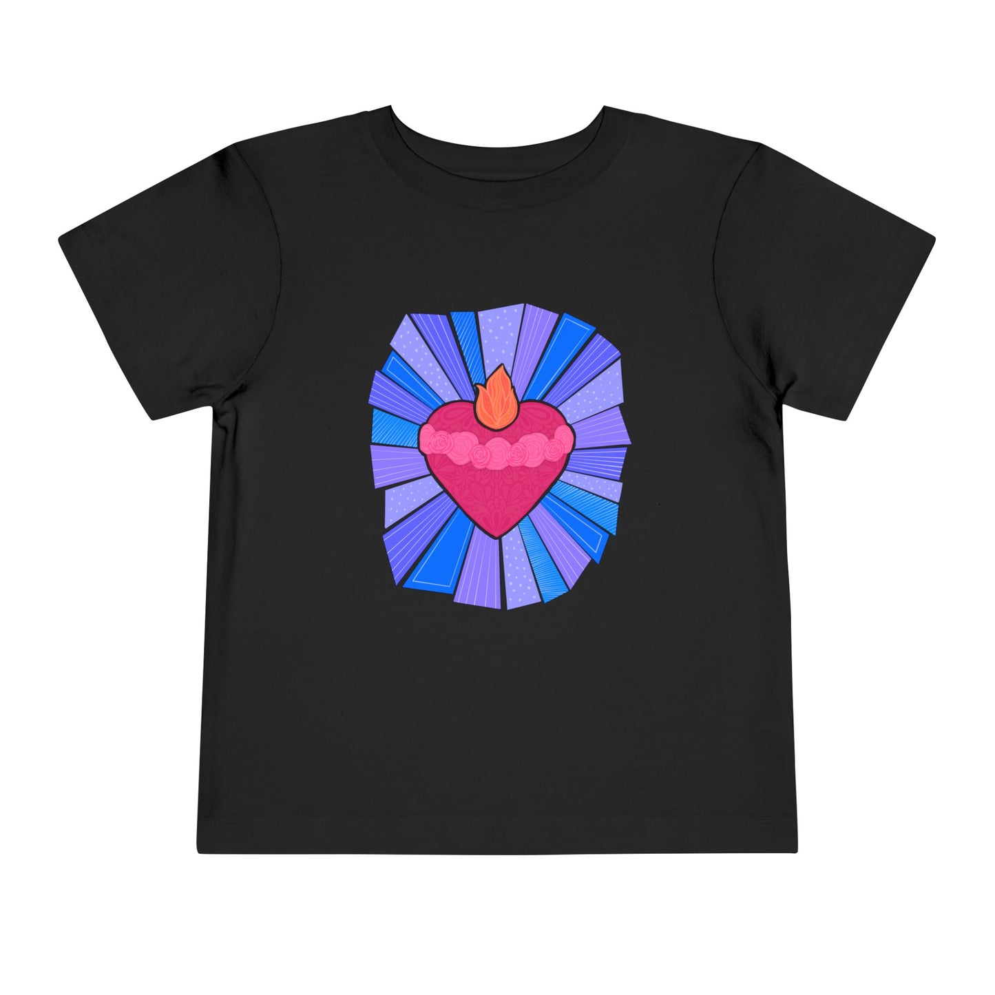 Immaculate Heart of Mary Starburst Toddler Short Sleeve Tee