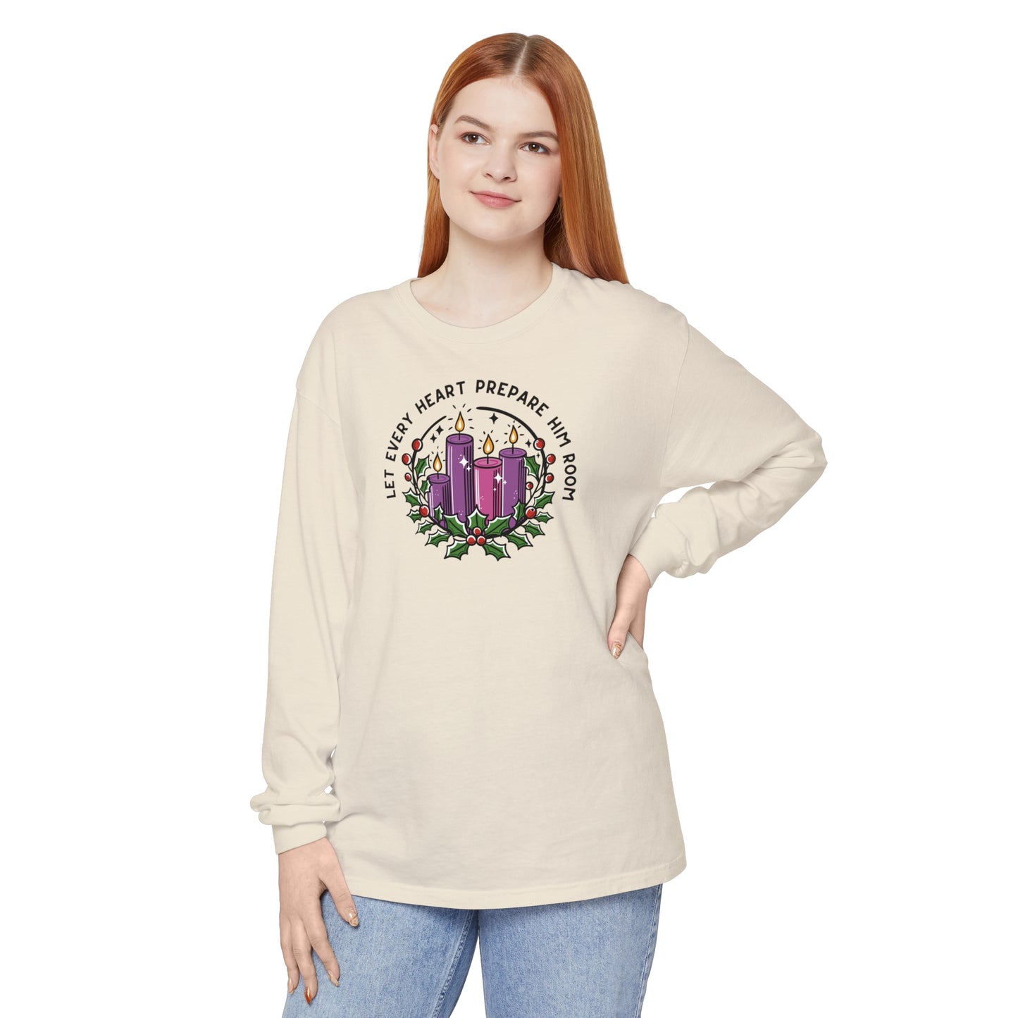 Let Every Heart Prepare Him Room Long Sleeved Tee