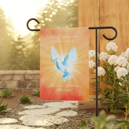 Come Holy Spirit Garden Flag