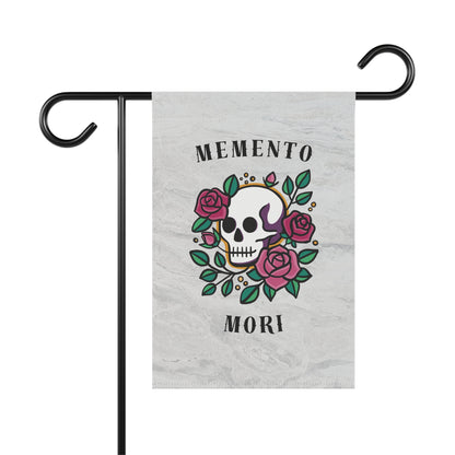 Memento Mori Garden Flag
