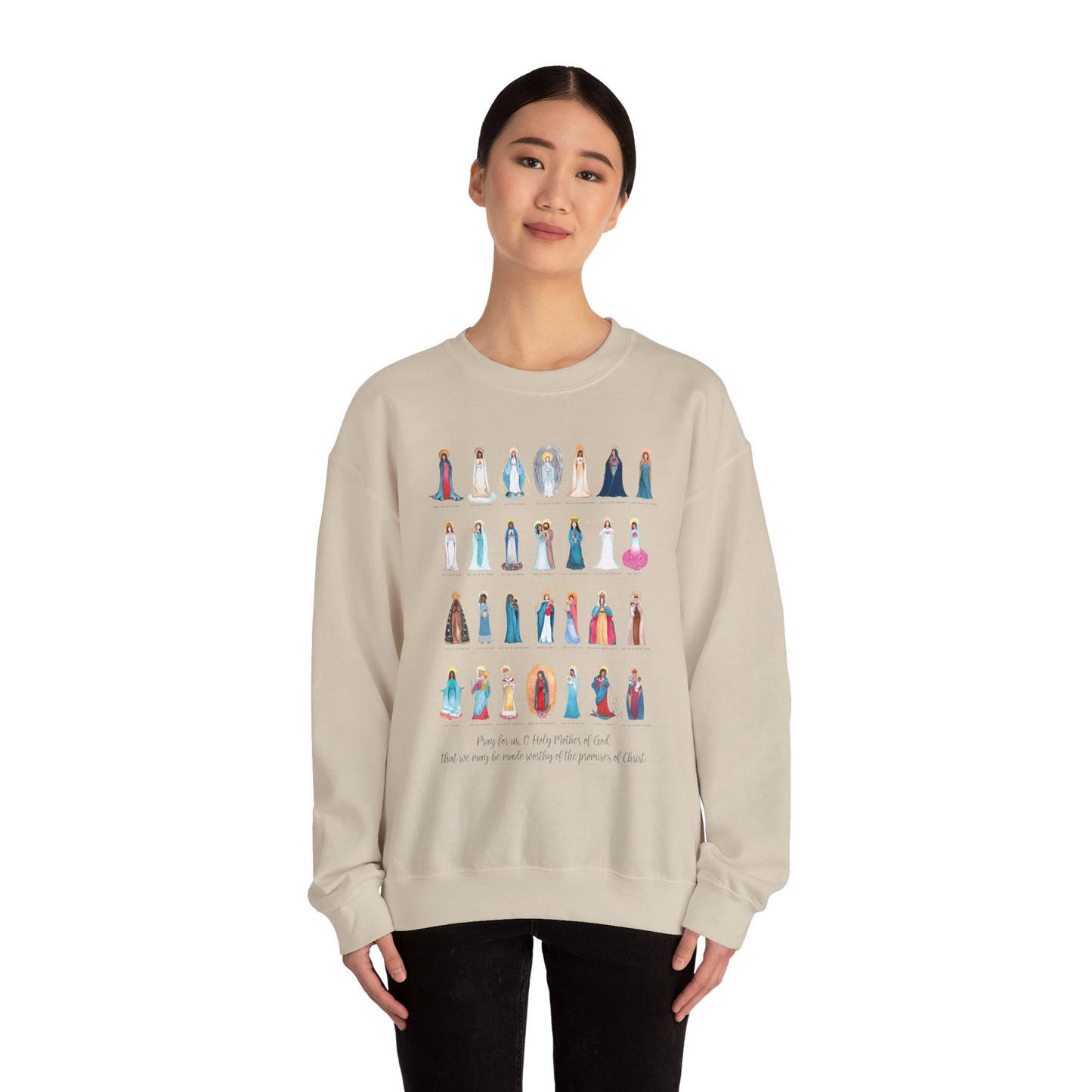 Titles of Mary Crewneck Sweatshirt