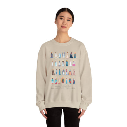 Titles of Mary Crewneck Sweatshirt