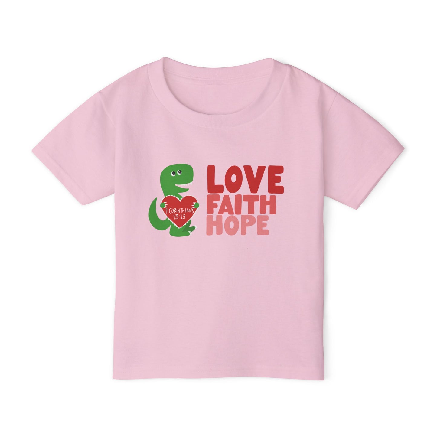 1 Corinthians Dino Toddler T-shirt