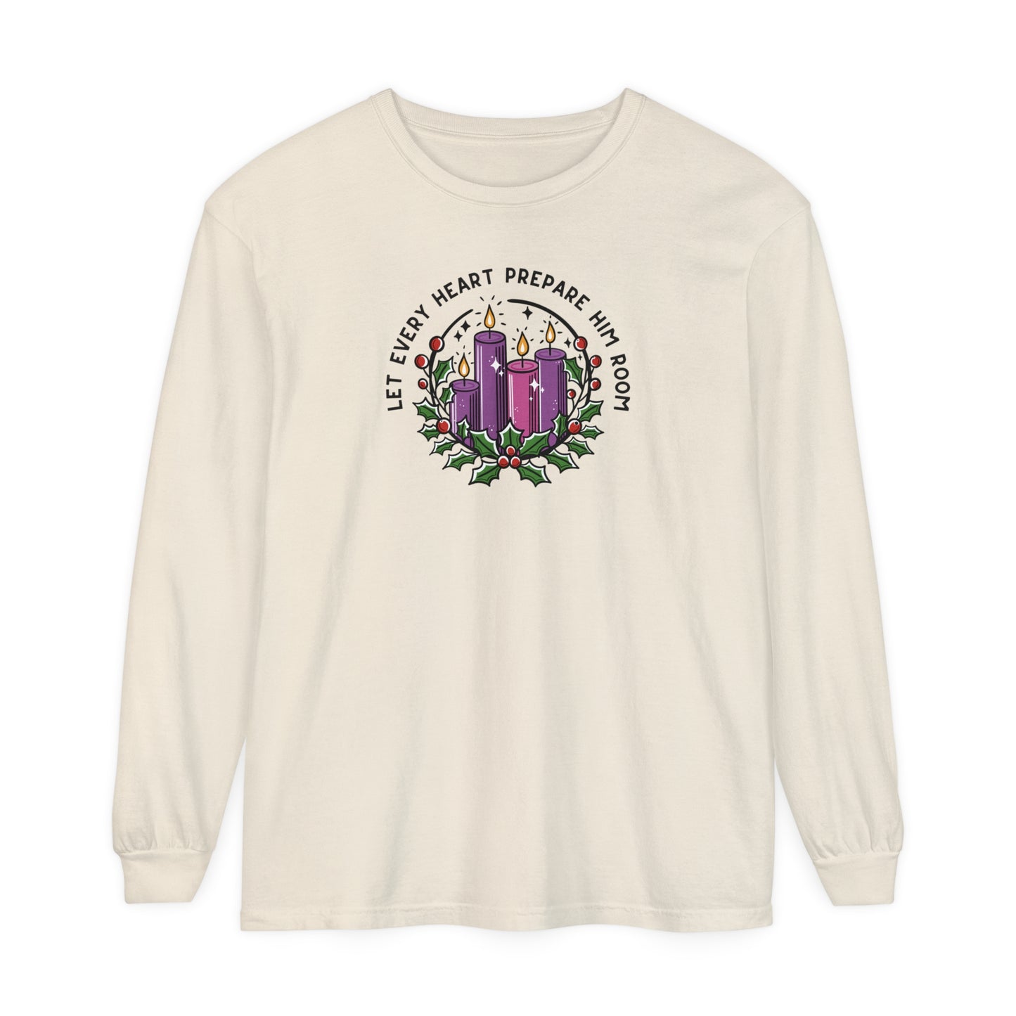 Let Every Heart Prepare Him Room Long Sleeved Tee