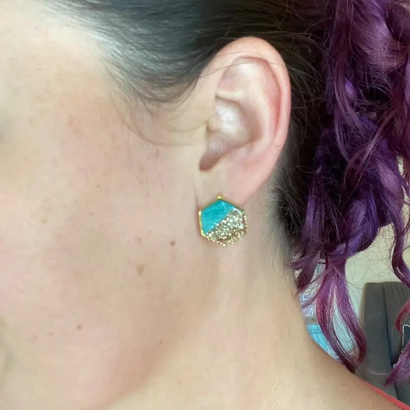 Earrings - Guadalupe Studs