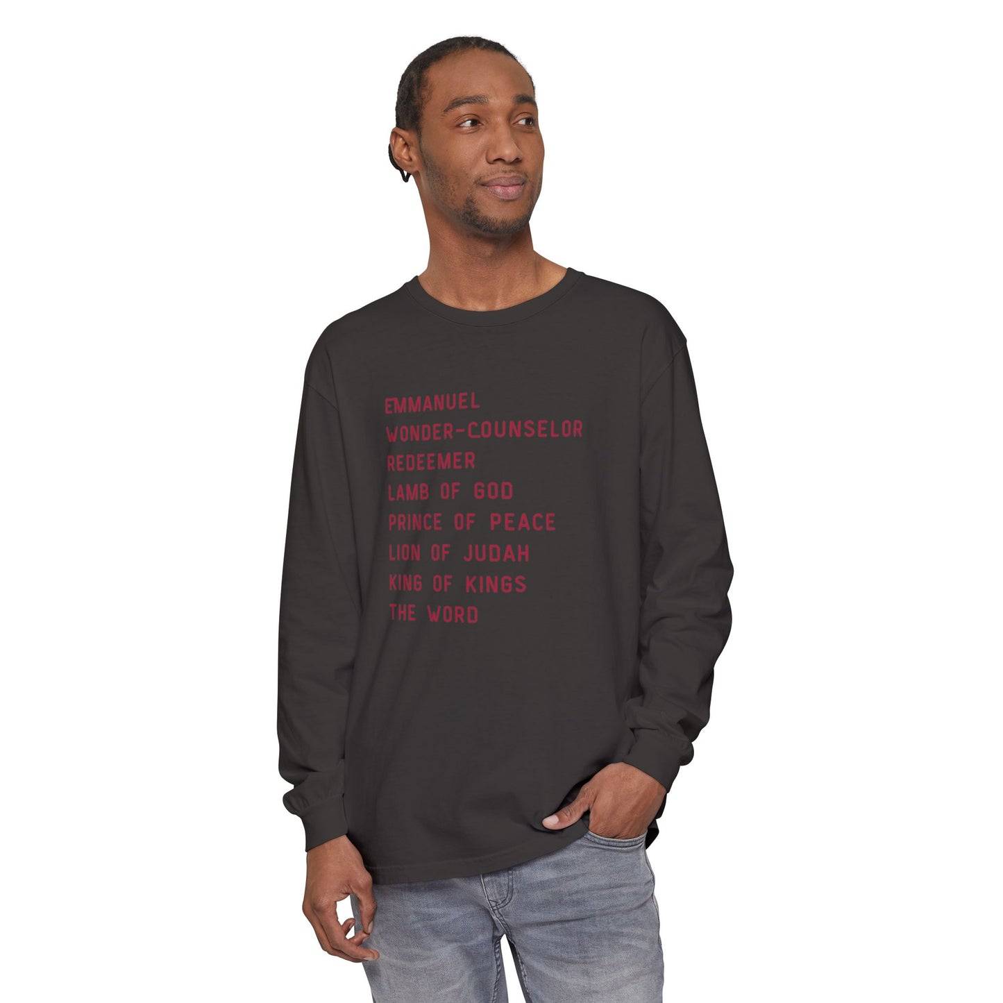 The Most Holy Name of Jesus Long Sleeved Tee