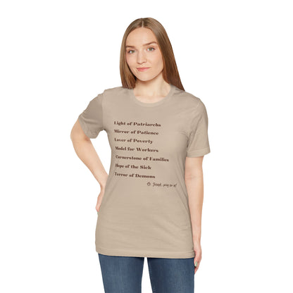 Litany of St. Joseph T-Shirt