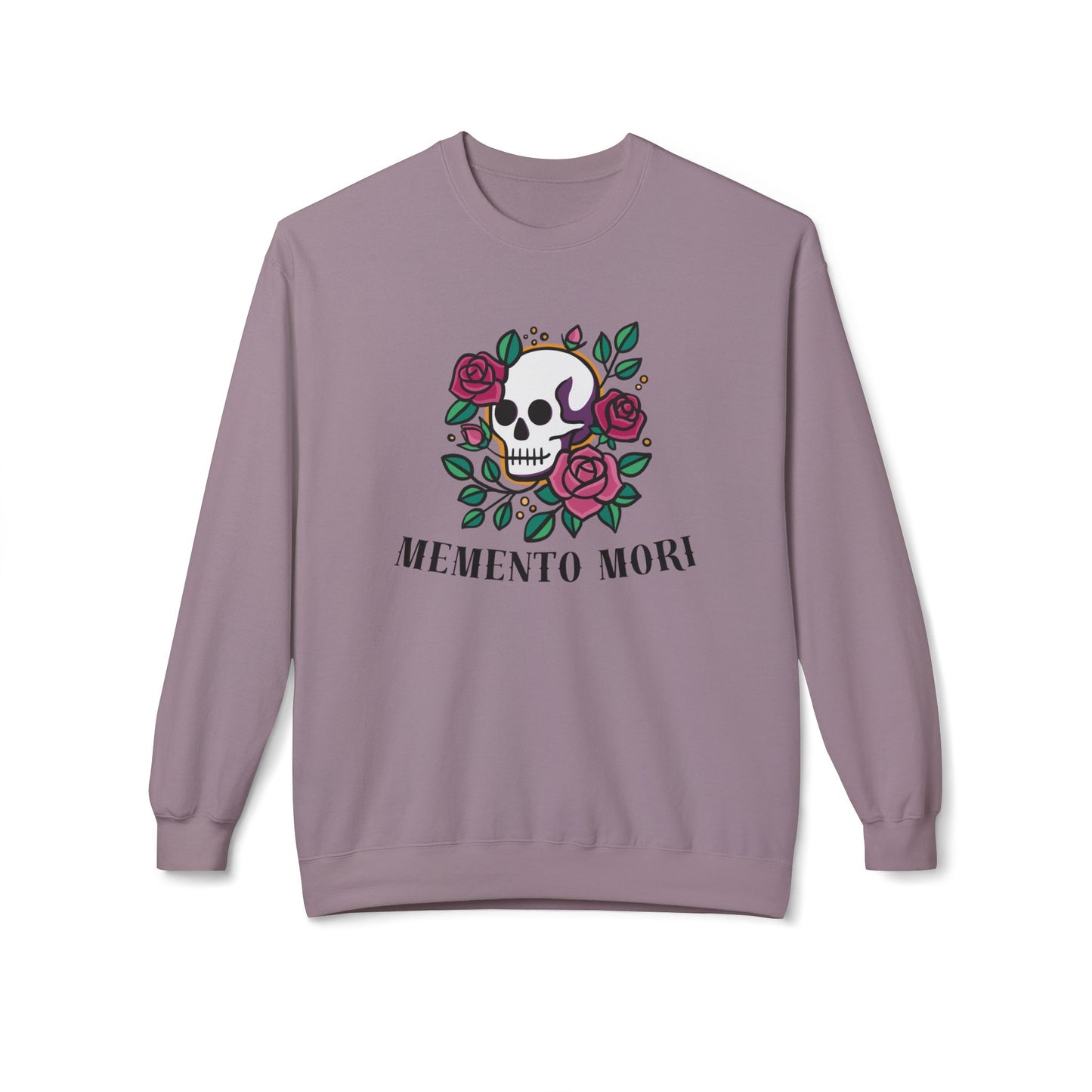 Memento Mori Fleece Crewneck Sweatshirt