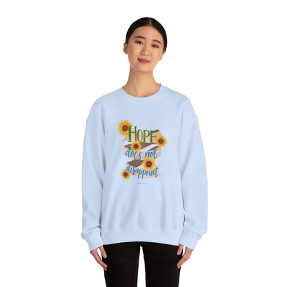 Hope Does Not Disappoint Crewneck Sweatshirt
