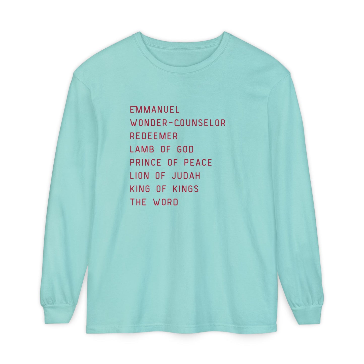The Most Holy Name of Jesus Long Sleeved Tee