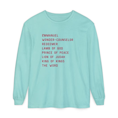 The Most Holy Name of Jesus Long Sleeved Tee
