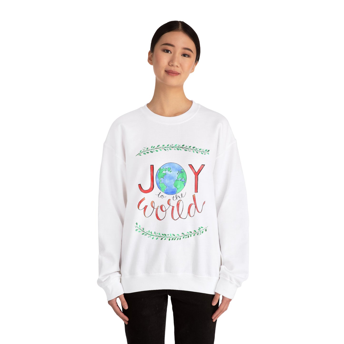 Joy to the World - Unisex Heavy Blend™ Crewneck Sweatshirt