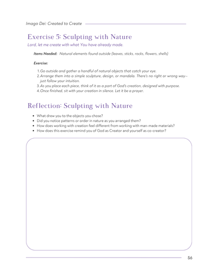 Imago Dei: Created to Create