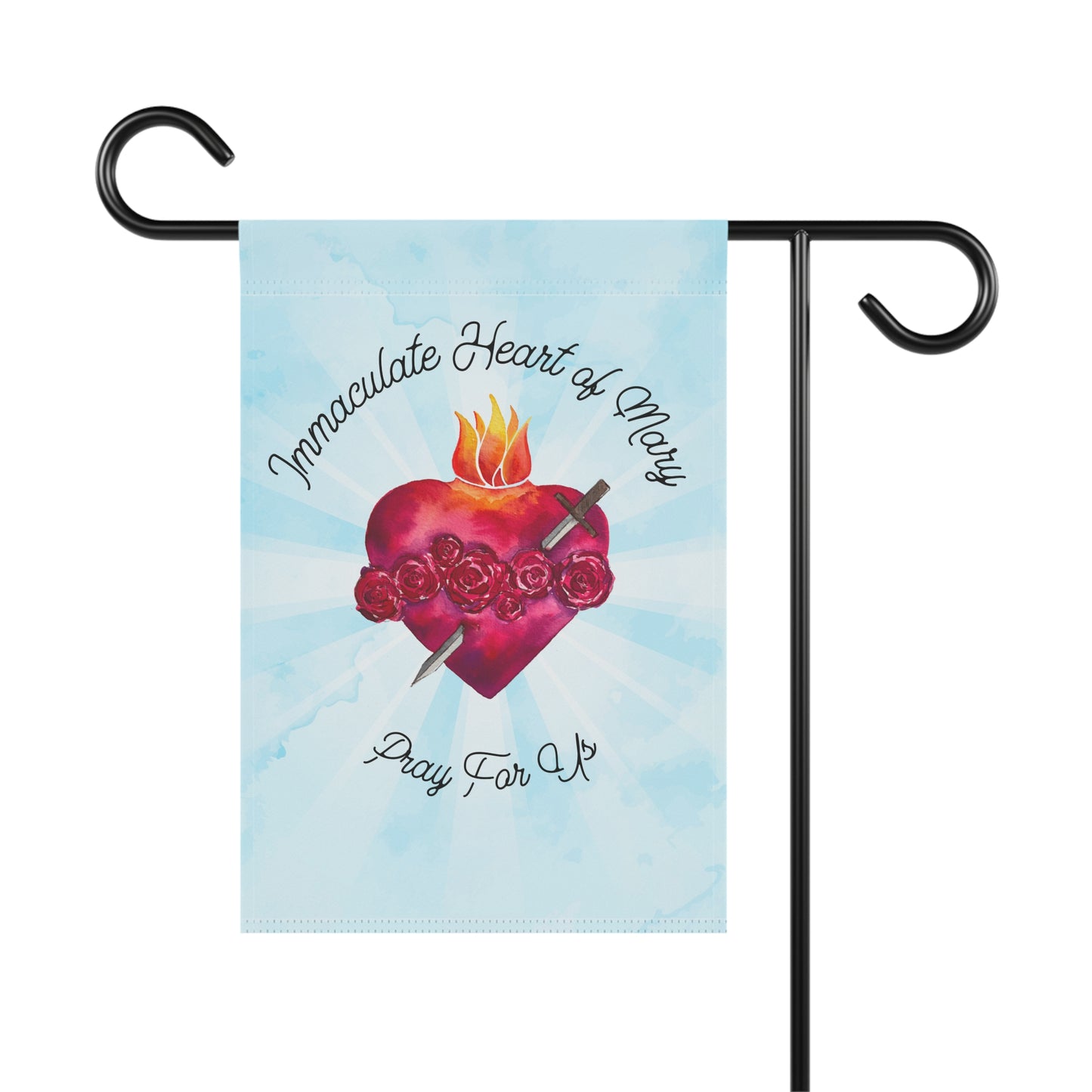 Immaculate Heart of Mary Garden Flag