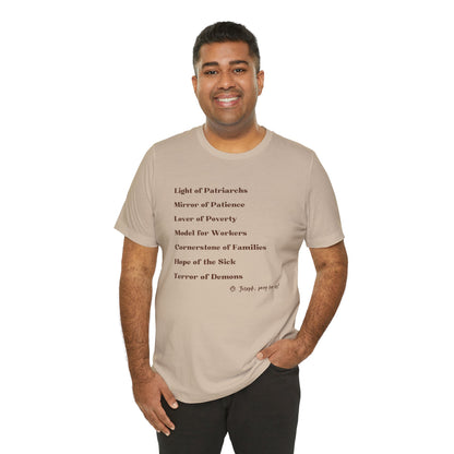 Litany of St. Joseph T-Shirt