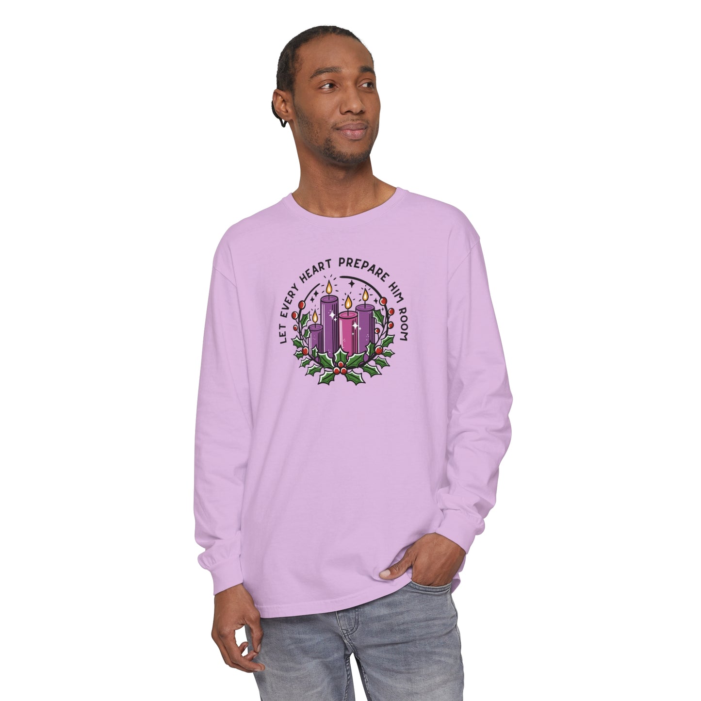 Let Every Heart Prepare Him Room Long Sleeved Tee