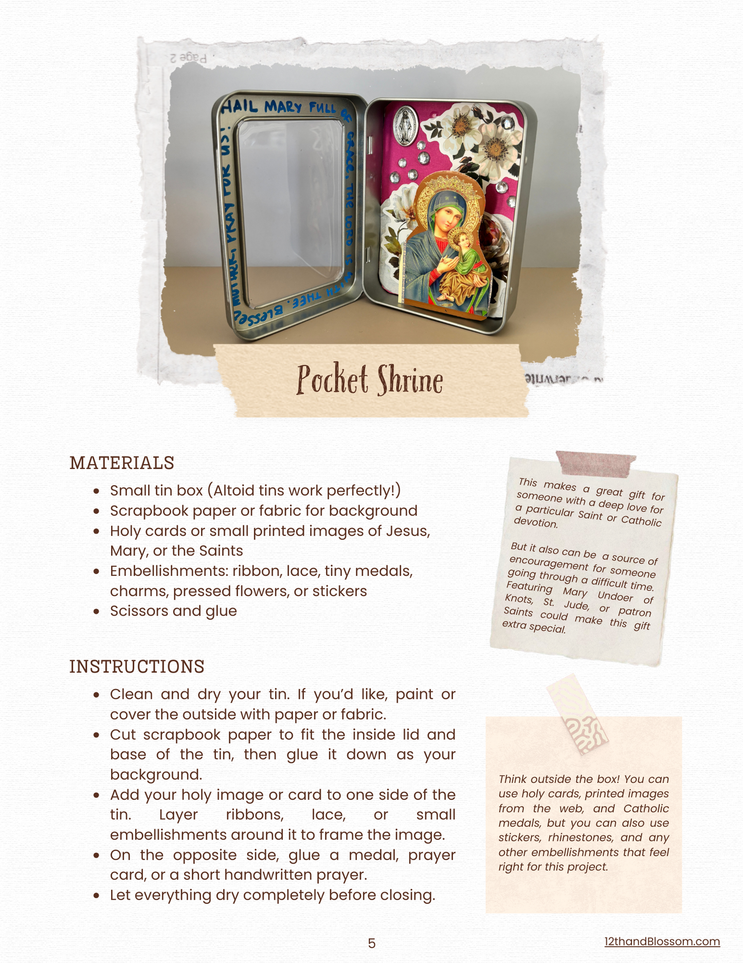 Download: Handmade with Grace