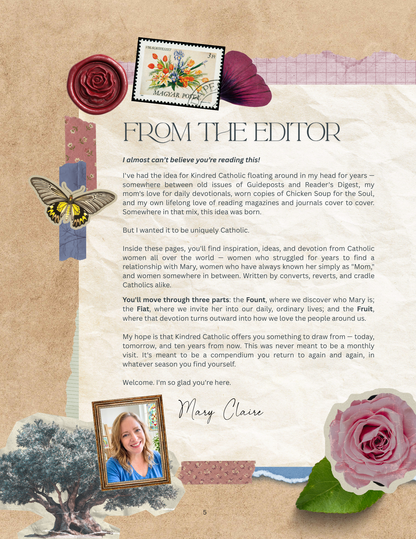 Kindred Catholic Digital - The Fiat Issue