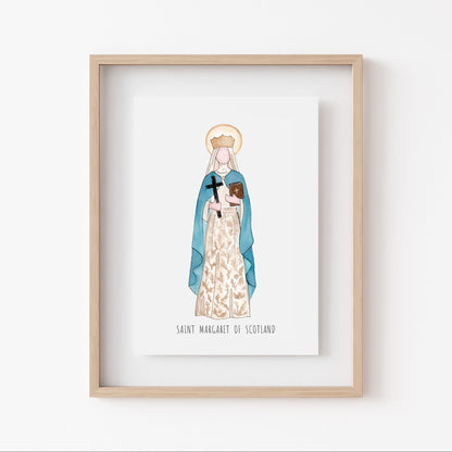 Art Print - St. Margaret of Scotland