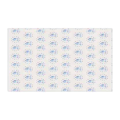 Miraculous Medal Patterned Tea Towels (cotton, poly)