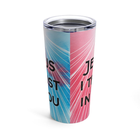 Divine Mercy Jesus I Trust In You Tumbler 20oz