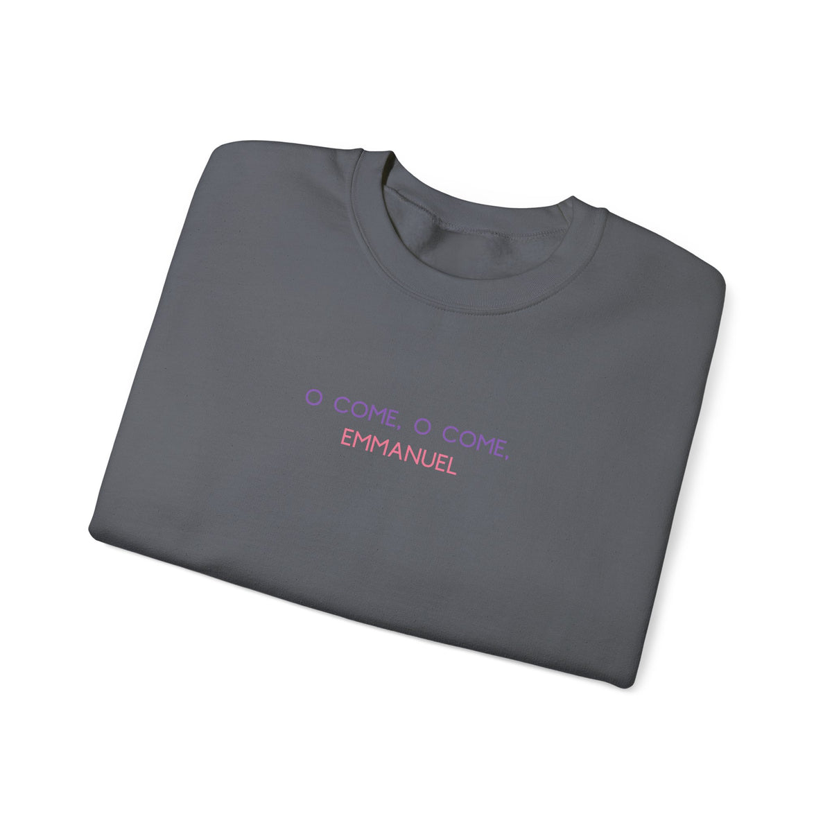 “Come, O Come Emmanuel” Advent Sweatshirt