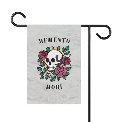 Memento Mori Garden Flag