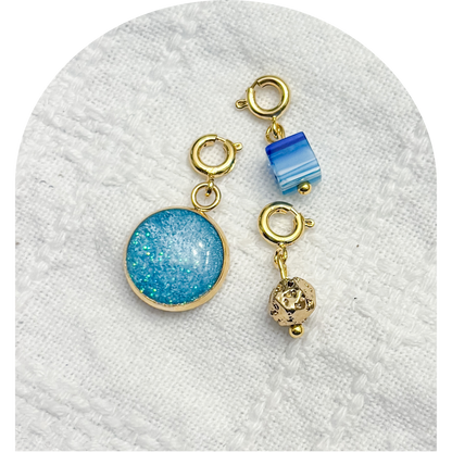 Charm Set - Our Lady of Lourdes (Gold or Silver)