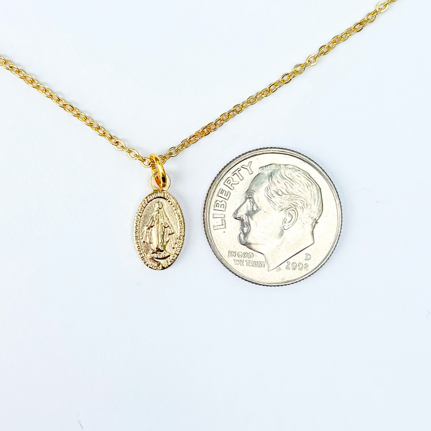 Necklace - Minimalist Miraculous Medal