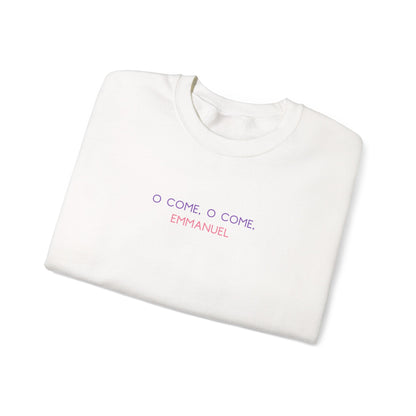 “Come, O Come Emmanuel” Advent Sweatshirt