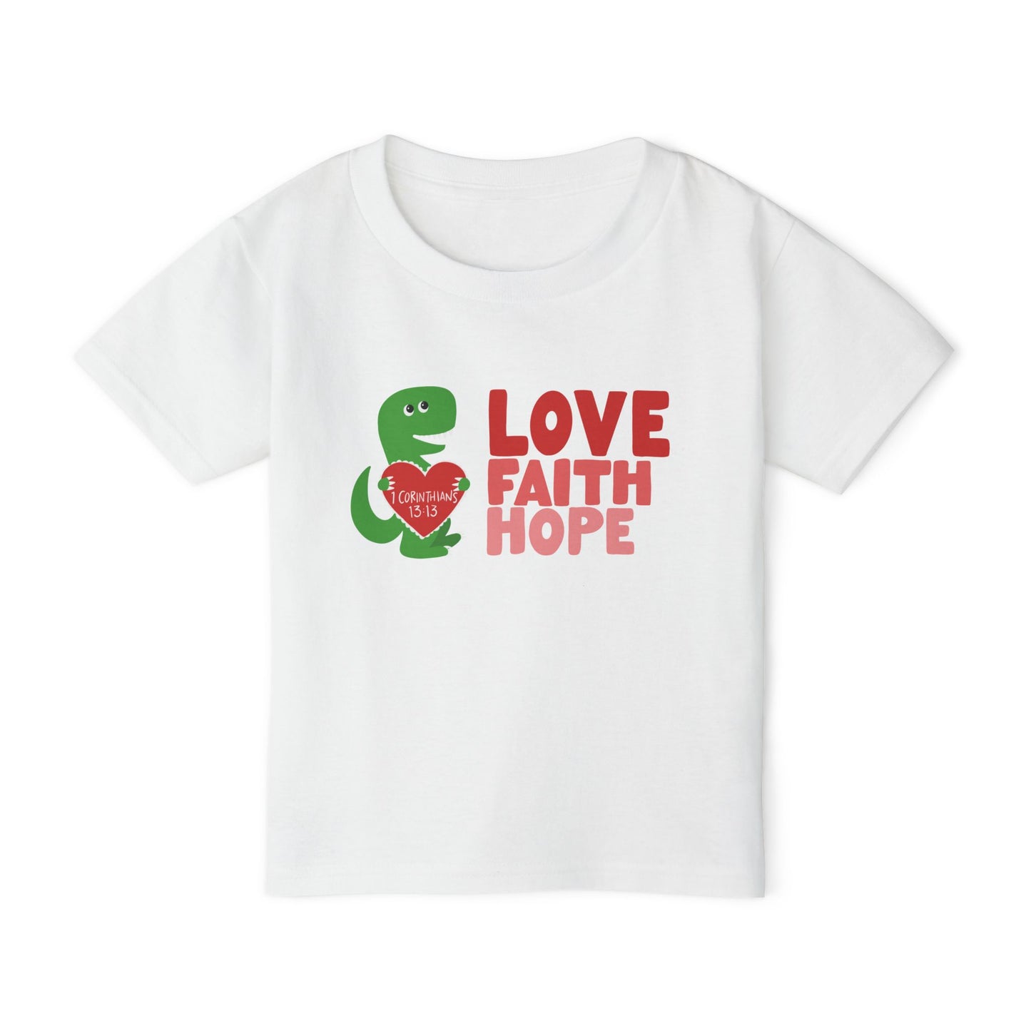 1 Corinthians Dino Toddler T-shirt