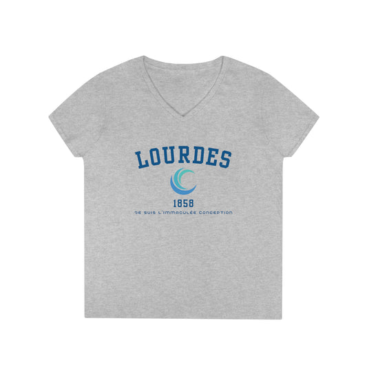 Lourdes Ladies' V-Neck T-Shirt