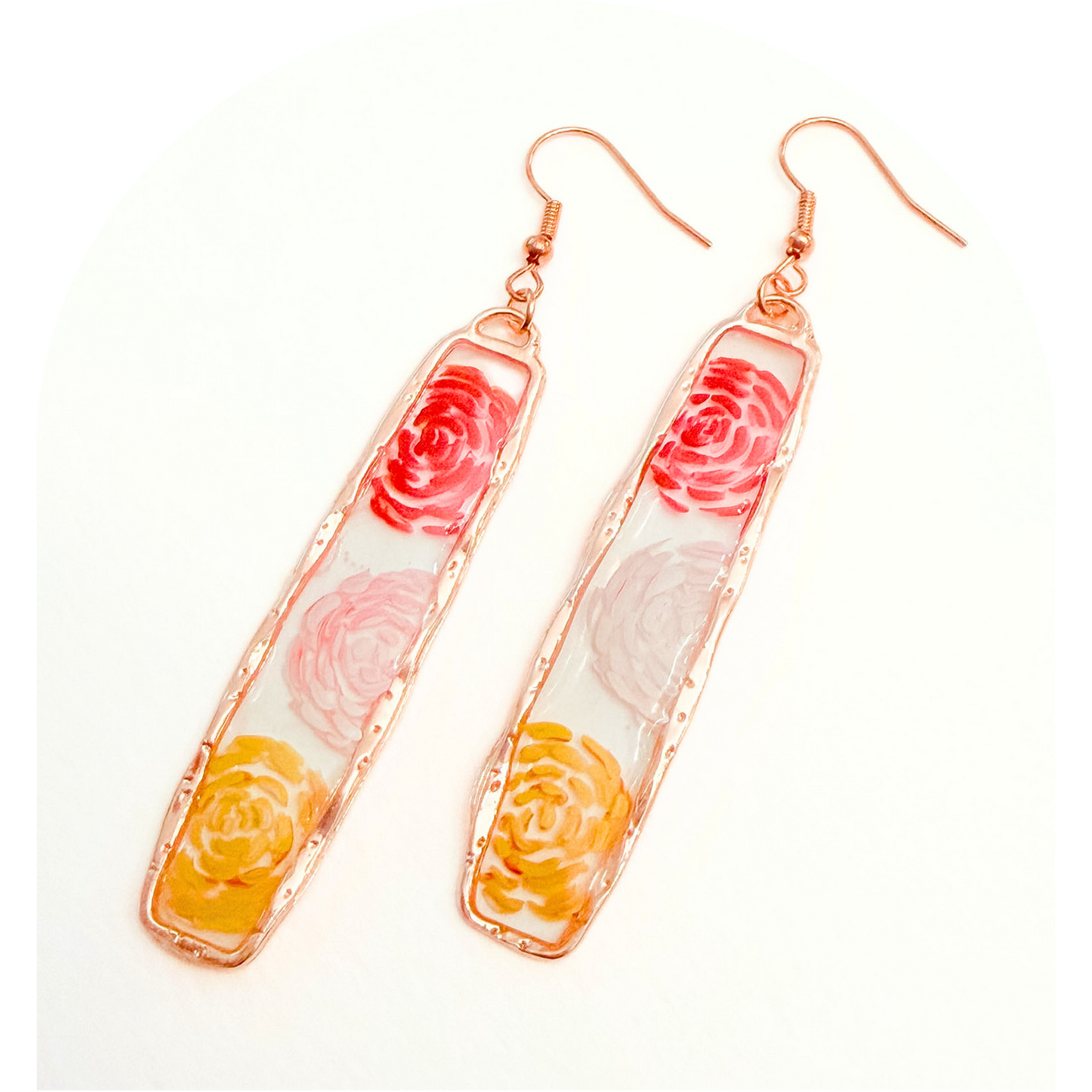 Earrings - Mystical Rose