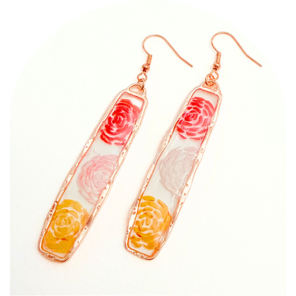 Earrings - Mystical Rose