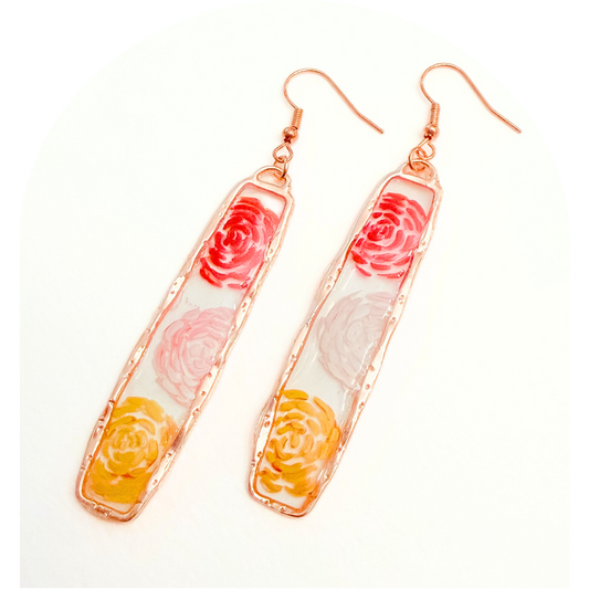 Earrings - Mystical Rose