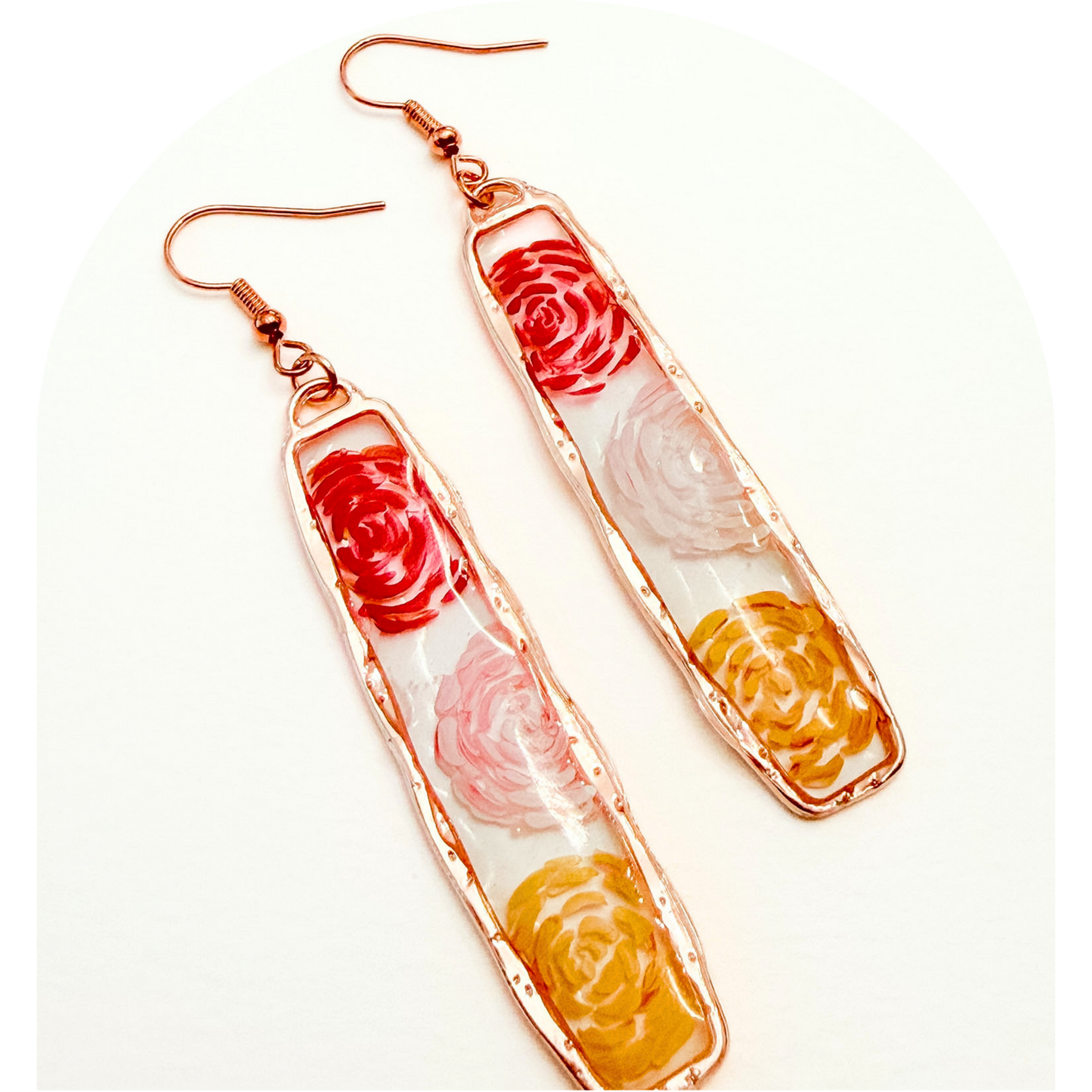 Earrings - Mystical Rose