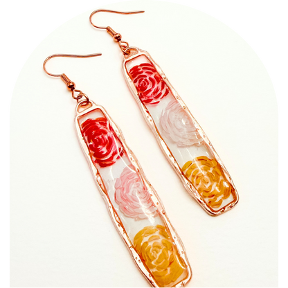 Earrings - Mystical Rose