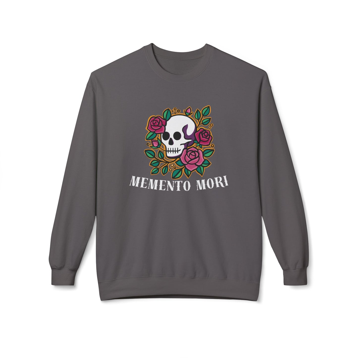 Memento Mori Fleece Crewneck Sweatshirt