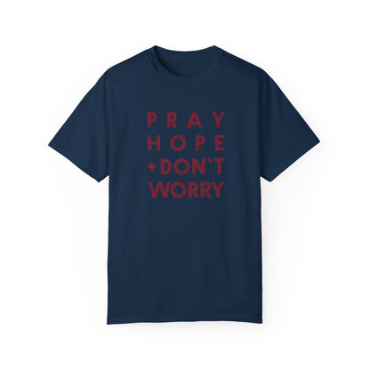 St. Padre Pio Pray Hope and Don't Worry Unisex T-shirt