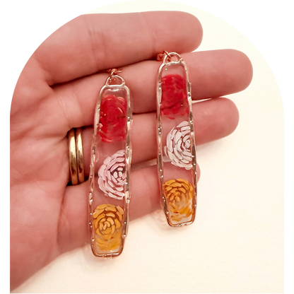 Earrings - Mystical Rose